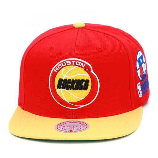 Men's Houston Rockets NBA All Star Color HWC Mitchell & Ness Snapback Hat