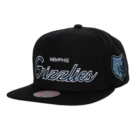 Memphis Grizzlies Team Script 2.0 Mitchell & Ness Snapback Hat