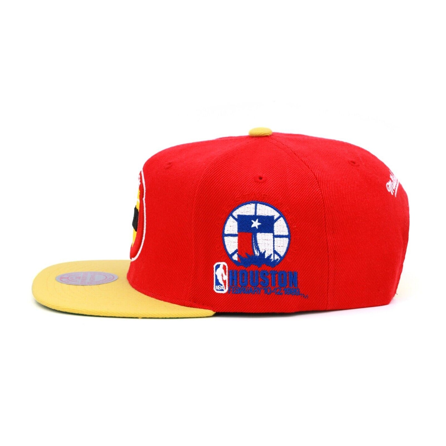 Men's Houston Rockets NBA All Star Color HWC Mitchell & Ness Snapback Hat