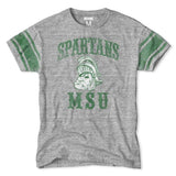 Men's Michigan State Spartans Homecoming Tri-Blend Tee By Tailgate Clothing Co. - Pro Jersey Sports