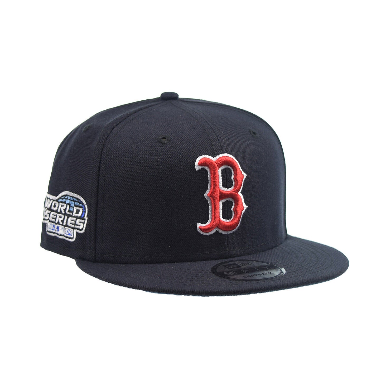 New Era Boston Red Sox Navy 2004 World Series 9FIFTY Snapback Adjustable Hat