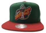 Mens NBA Seattle SuperSonics 2-Tone 2.0 Snapback Hat By Mitchell And Ness - Pro Jersey Sports