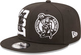 Boston Celtics New Era Black 2022 NBA Draft 9FIFTY Snapback Hat - Pro Jersey Sports
