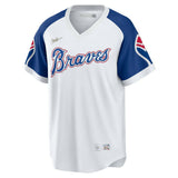 Nike Men's Atlanta Braves Hank Aaron Cooperstown Collection Home Replica Cool Base Jersey - Pro Jersey Sports