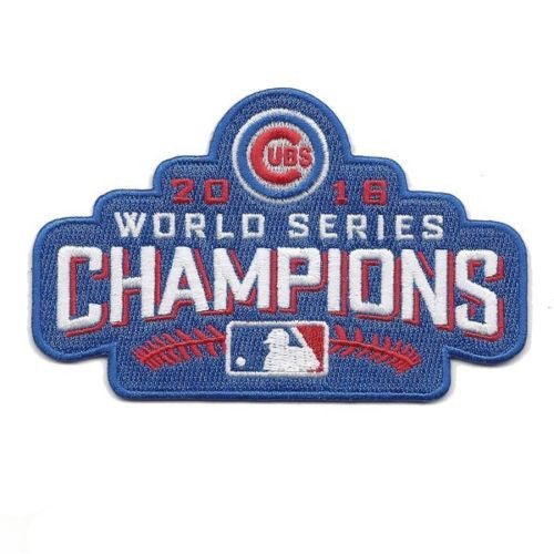 Chicago Cubs 2016 World Series Champions Collectible Patch - Pro Jersey Sports
