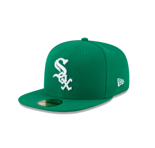Men's Chicago White Sox New Era Kelly Green Halfway To St. Patrick's Day 59FIFTY Fitted Hat