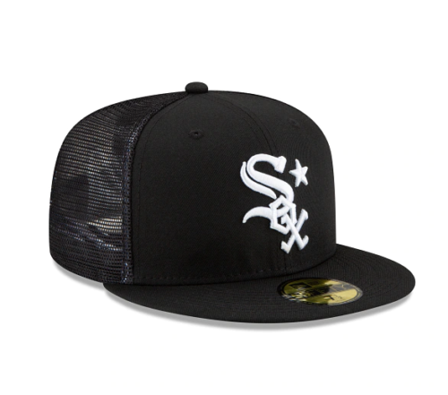 Chicago White Sox New Era MLB All Star Palm Tree 59fifty Trucker Mesh Hat - Pro Jersey Sports