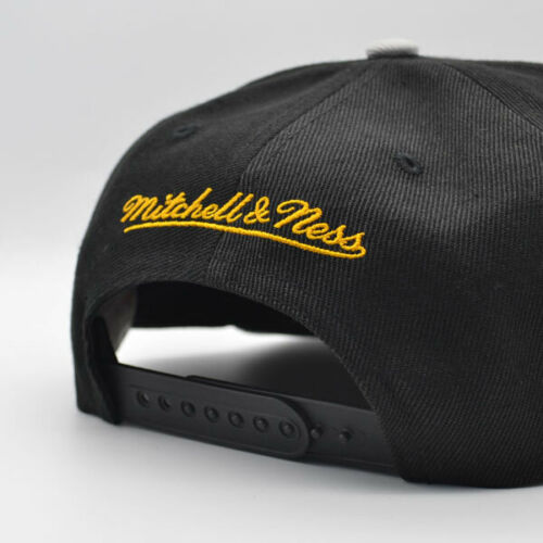 Men's Mitchell & Ness Phoenix Suns Hardwood Classics Core Gray/ Black Adjustable Snapback Hat