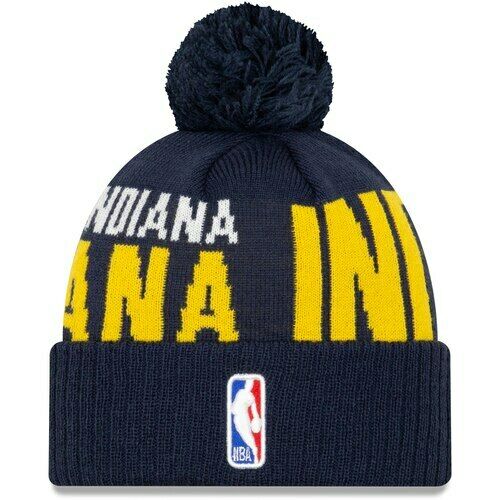 New Era Indiana Pacers Navy 2019 NBA Tip-Off Series Cuffed Knit Hat