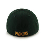 Green Bay Packers Franchise Fitted Dark Green Hat - Pro Jersey Sports