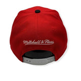 Men's Miami Heat NBA 2 Tone Cardinal Red/White Mitchell & Ness Snapback Hat - Pro Jersey Sports