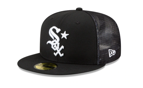 Chicago White Sox New Era MLB All Star Palm Tree 59fifty Trucker Mesh Hat - Pro Jersey Sports