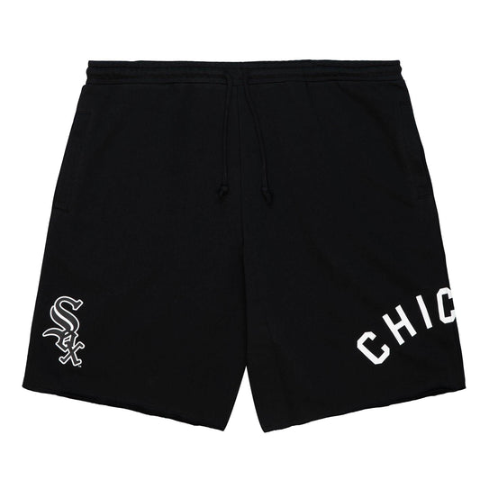 Men's Chicago White Sox Game Day FT Mitchell & Ness Black Shorts