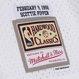 Men's Scottie Pippen Eastern Conference All-Star Chicago Bulls Mitchell & Ness Hardwood Classics White 1992 Swingman Jersey