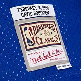 Men's David Robinson Western Conference All-Star San Antonio Spurs Mitchell & Ness Hardwood Classics Blue 1992 Swingman Jersey
