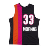 Men's Alonzo Mourning Miami Heat Mitchell & Ness NBA 2005-06 Black Alternate Throwback Swingman Jersey - Pro Jersey Sports