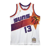 Men's Phoenix Suns Steve Nash Mitchell & Ness White 1996-97 Hardwood Classics Swingman Jersey - Pro Jersey Sports