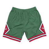 Men's Chicago Bulls Mitchell & Ness Green 2008-2009 Hardwood Classics Swingman Shorts - Pro Jersey Sports