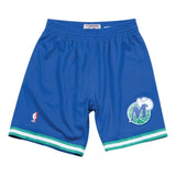 Men's Dallas Mavericks Mitchell & Ness Hardwood Classics 1998-99 Swingman Shorts - Blue - Pro Jersey Sports