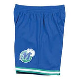 Men's Dallas Mavericks Mitchell & Ness Hardwood Classics 1998-99 Swingman Shorts - Blue - Pro Jersey Sports