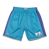 Charlotte Hornets Mitchell and Ness Hardwood Classics Teal 1999-2000 Swingman Shorts - Pro Jersey Sports