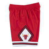 Men's Chicago Bulls Mitchell & Ness Red 1975-76 Hardwood Classics Swingman Shorts - Pro Jersey Sports