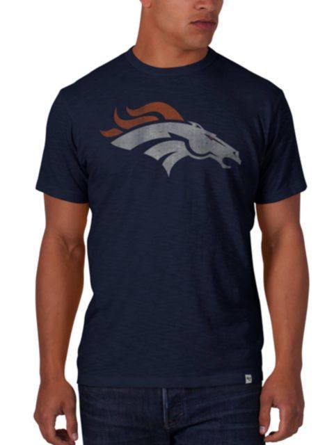 Denver Broncos 47 Brand Midnight Navy Soft Cotton Scrum T-Shirt - Pro Jersey Sports