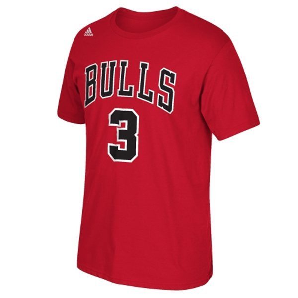 Doug McDermott Chicago Bulls adidas Player Name & Number T-Shirt - Red - Pro Jersey Sports - 2