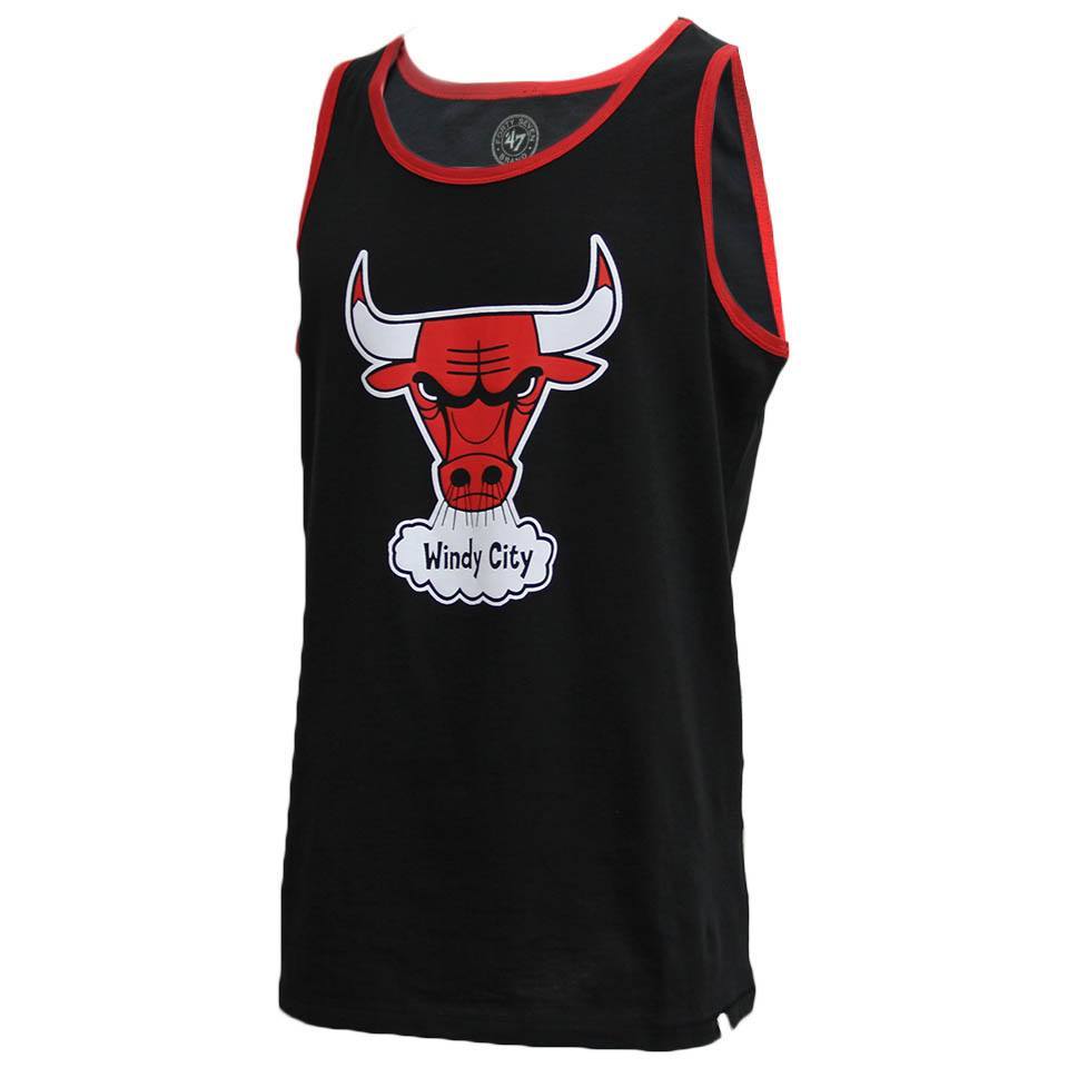 '47 Brand Chicago Bulls Hardwood Classic Till Dawn Tank - Black - Pro Jersey Sports