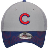 Men's Chicago Cubs New Era Gray Neo 39THIRTY Flex Hat - Pro Jersey Sports - 2