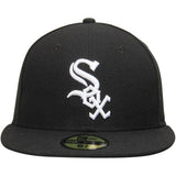 Men's Chicago White Sox New Era Black Game Authentic Collection On-Field 59FIFTY Fitted Hat - Pro Jersey Sports