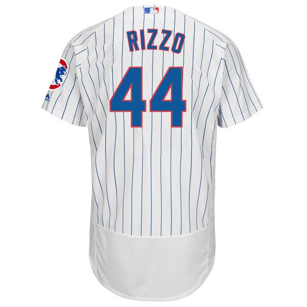 Men's Chicago Cubs Anthony Rizzo Flex Base Authentic Collection Player Jersey