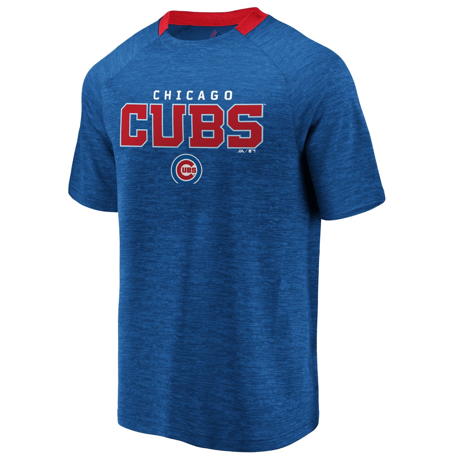 Men's Chicago Cubs Majestic Blue/Red Back To Business T-Shirt