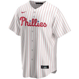 Men's Philadelphia Phillies Bryce Harper Nike White Home Replica Player Jersey - Pro Jersey Sports