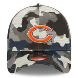 Men's Chicago Bears New Era Camo 2022 NFL Training Camp Official 39THIRTY Flex Hat - Pro Jersey Sports