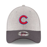 Men's Chicago Cubs New Era Heathered Gray/Graphite Change Up Classic 39THIRTY Flex Hat - Pro Jersey Sports
