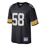 Men's Pittsburgh Steelers Jack Lambert Mitchell & Ness Black Replica Legacy Jersey - Pro Jersey Sports