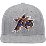 Philadelphia 76ers Team Classic Heathered 2.0 Mitchell & Ness Snapback Hat - Pro Jersey Sports