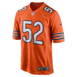 Men's Chicago Bears Khalil Mack Nike Orange Game Jersey - Pro Jersey Sports