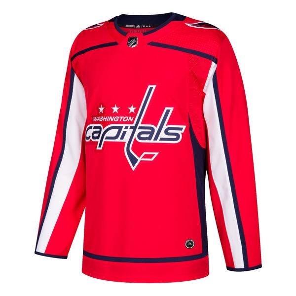 Men's Washington Capitals adidas Red Home Authentic Blank Jersey - Pro Jersey Sports