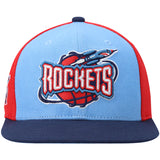 Houston Rockets NBA On The Block Mitchell & Ness Snapback Hat - Pro Jersey Sports