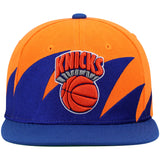 New York Knicks HWC Sharktooth Mitchell & Ness Snapback Hat - Pro Jersey Sports