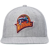 Golden State Warriors HWC Gray Heather 2.0 Mitchell & Ness Snapback Hat - Pro Jersey Sports