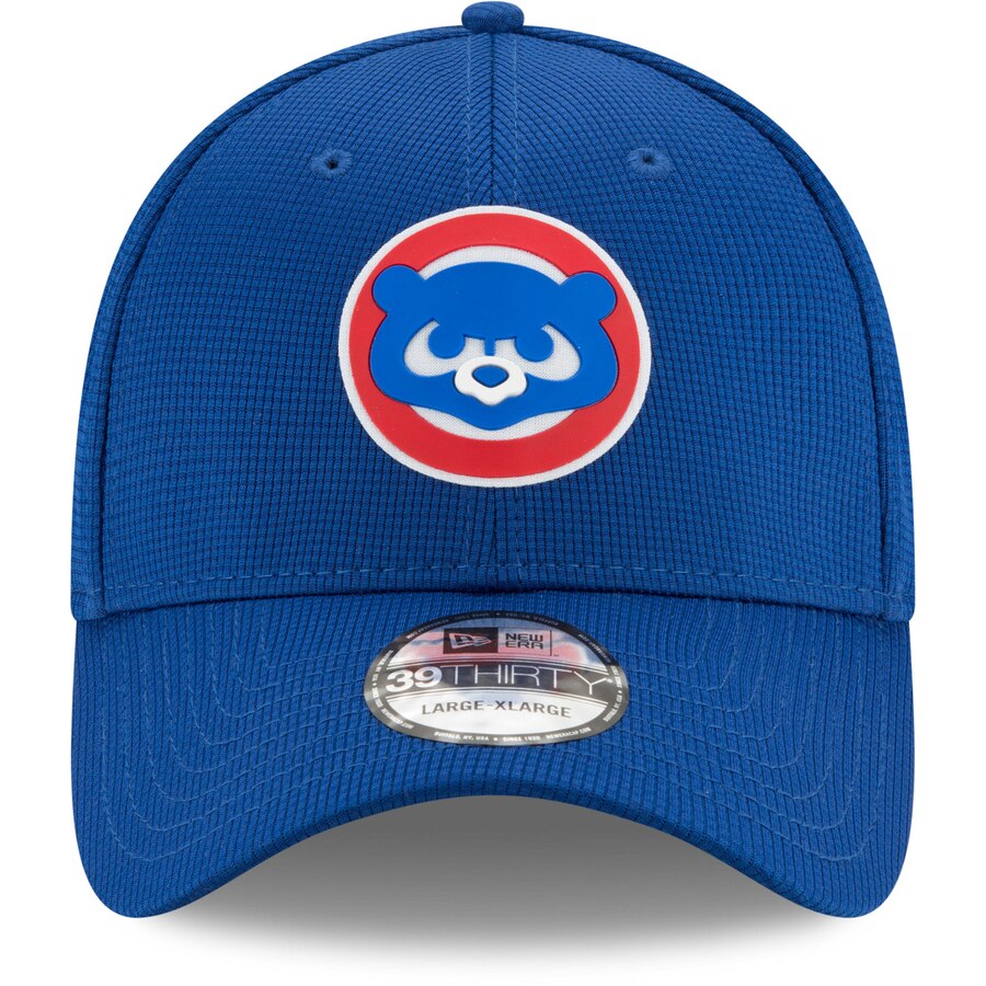 Men's Chicago Cubs New Era Royal 2021 Clubhouse 39THIRTY Flex Hat