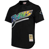 Men's Tampa Bay Devil Rays Wade Boggs Mitchell & Ness Black Cooperstown 1998 Mesh Batting Practice Jersey - Pro Jersey Sports