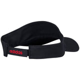 Men's Chicago Blackhawks adidas Black Basic Adjustable Visor - Pro Jersey Sports