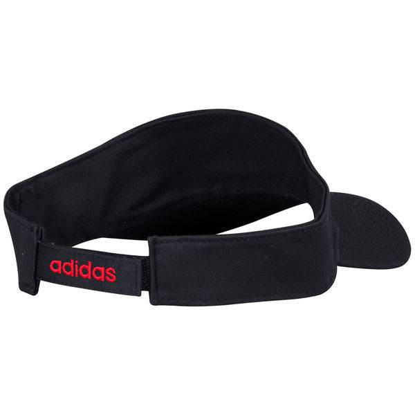 Men's Chicago Blackhawks adidas Black Basic Adjustable Visor - Pro Jersey Sports