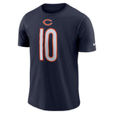 Men's NFL Chicago Bears Mitchell Trubisky Nike Navy Player Pride Name & Number Performance T-Shirt - Pro Jersey Sports