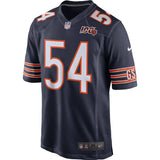 Men's Chicago Bears Brian Urlacher Nike Navy 100th Season Retired Game Jersey - Pro Jersey Sports