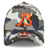 Men's Chicago Bears New Era Camo 2022 NFL Training Camp Official Script 9FORTY Adjustable Hat - Pro Jersey Sports